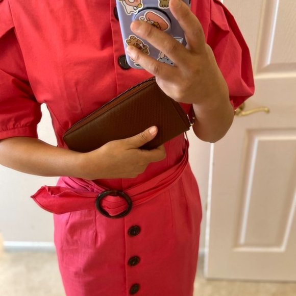 Commes des Garçon brown leather wallet - Picture 8 of 11